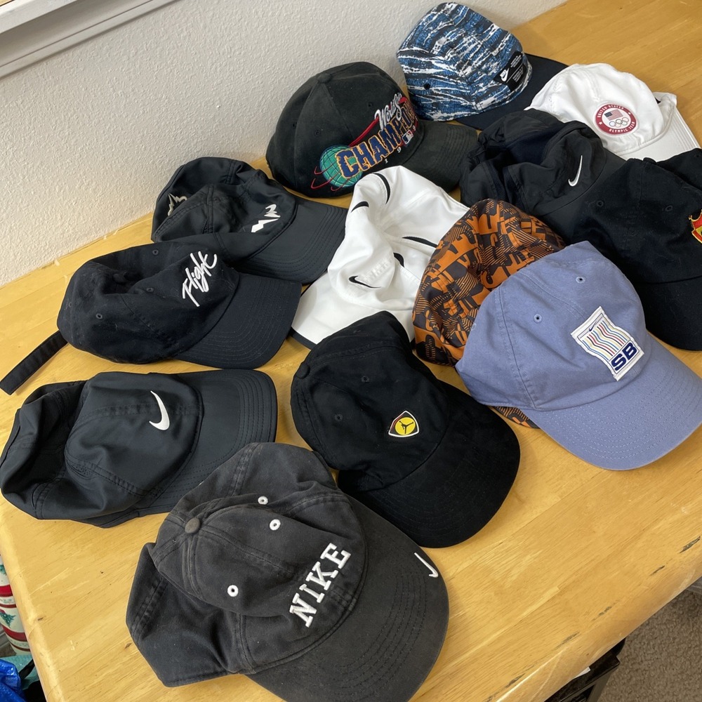 Nike  Hat Lot Of 14+1 Mens Strapback Just do it Unisex Adjustable Hats Golf USA